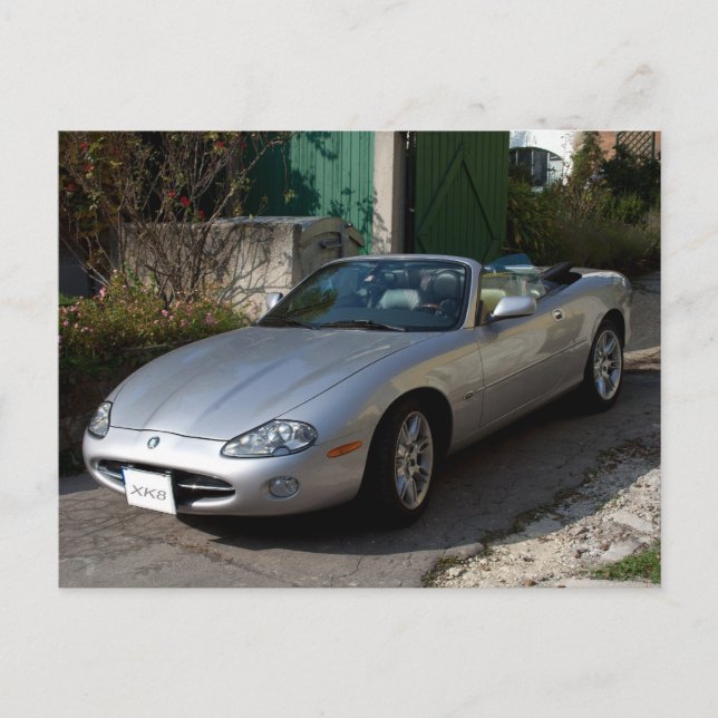 Jaguar XK8 Cabriolet Postcard (Front)