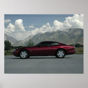 Jaguar XK8 Coupe Poster