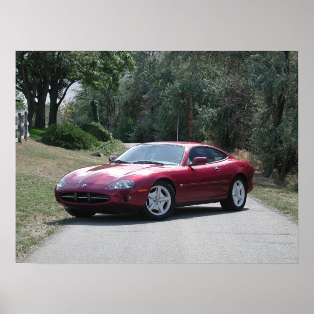 Jaguar XK8 Coupe Poster (Front)