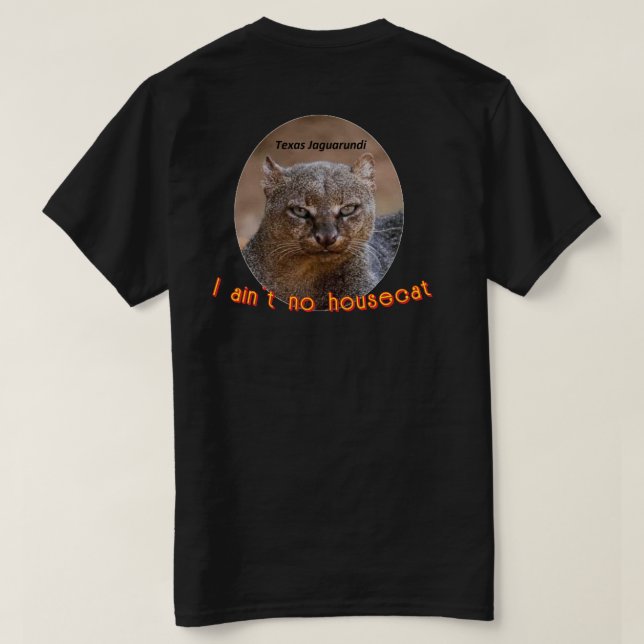 Jaguarundi T-Shirt (Design Back)