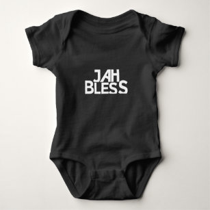 Jah bless baby bodysuit