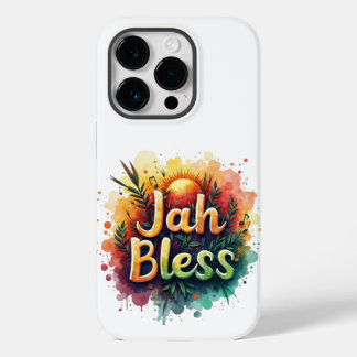 Jah Bless Reggae Watercolor Case – Rasta Vibes 