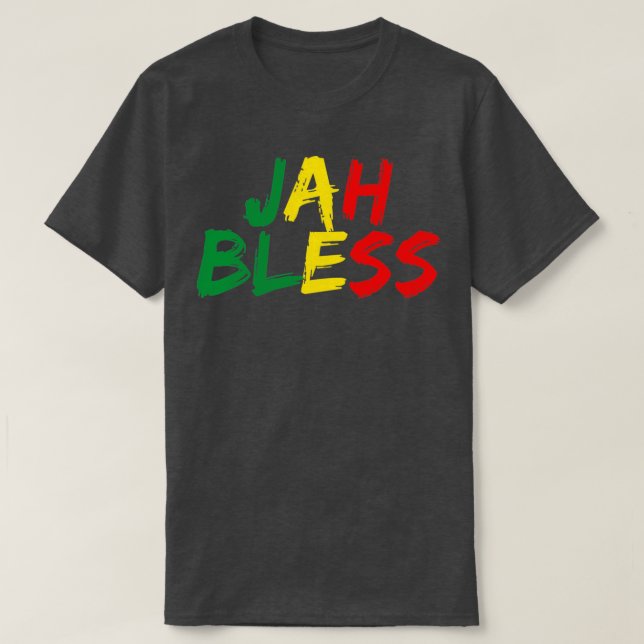 Jah Bless T-Shirt (Design Front)