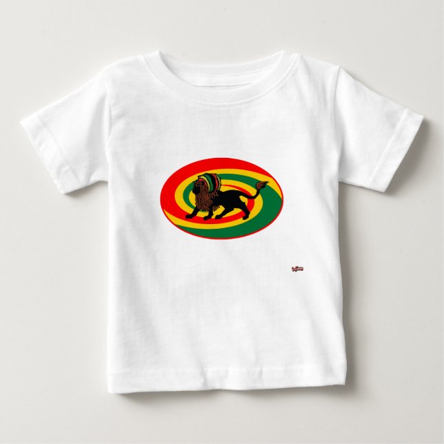 Jah King Custom Baby T-Shirt (Front)