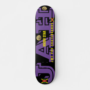 JAH KNOW STAR   JMT 7 3/4" Skateboard Deck