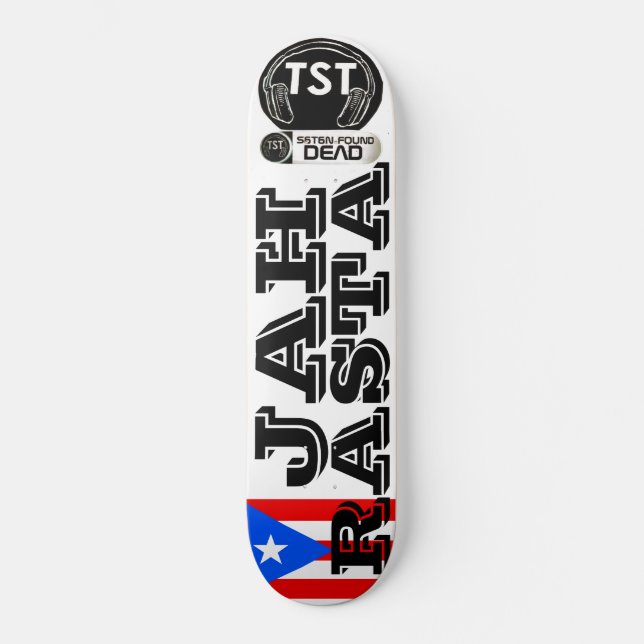 JAH RASTA Skateboard (Front)