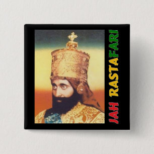 Jah Rastafari Badge