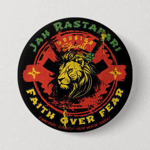 Jah Rastafari pin