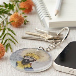 Jah Rastafari Rasta Livity INI One Love Roots - H Key Ring