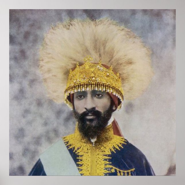 Jah Rastafari Rasta Livity INI One Love Roots Poster (Front)