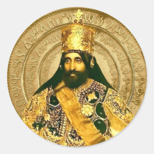 Jah Rastafari Sticker Selassie I Rasta Reggae