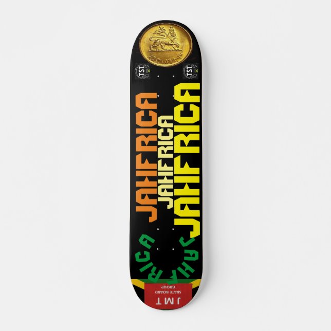 JAHFRICA   JMT 7 3/4" Skateboard Deck (Front)
