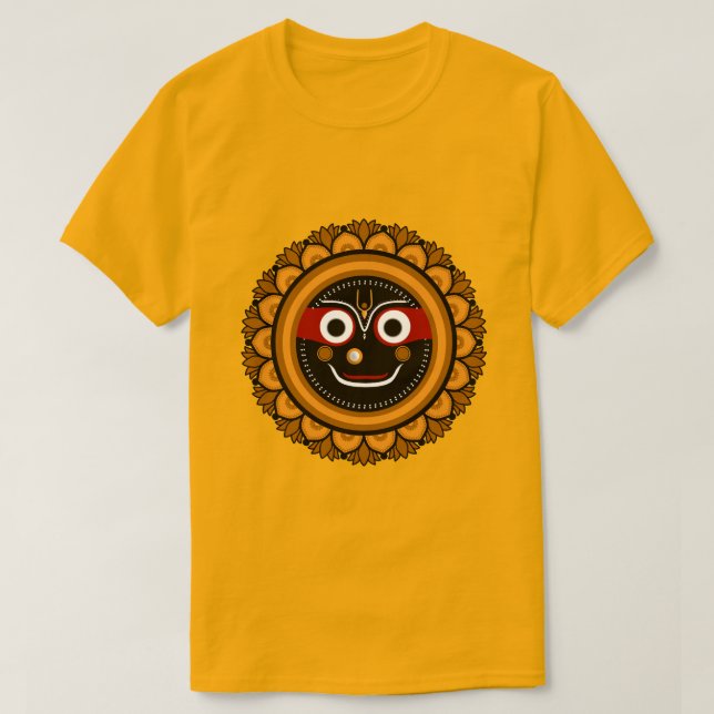 Jai Jagannath - Krishna art T-Shirt (Design Front)