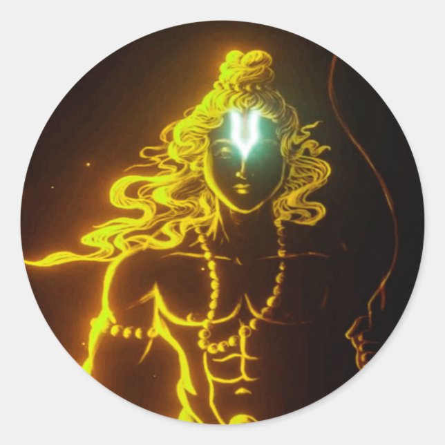 jai shri ram stickers (Front)