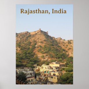 Jaigarh Fort near Jaipur, Rajasthan, India Poster