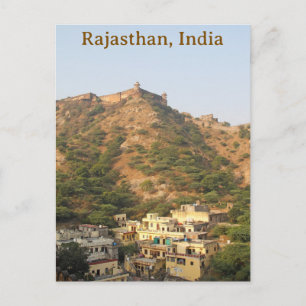Jaigarh Fort (Victory Fort) near Jaipur, India Postcard