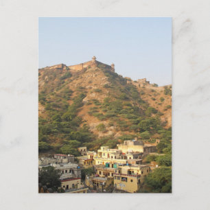Jaigarh Fort (Victory Fort) near Jaipur, India Postcard