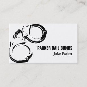 Jail Bail Bonds Company Business Card
