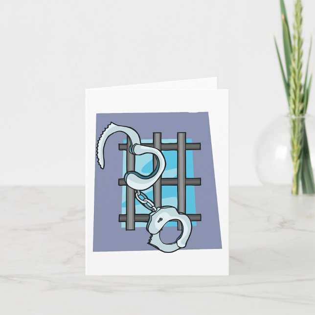 Jail Handcuffs Card (Creator Uploaded)