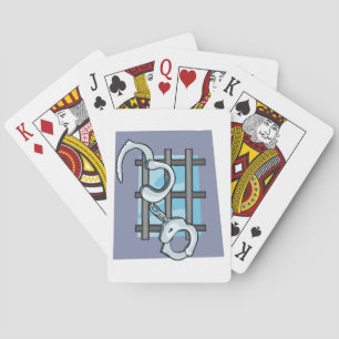 Jail Handcuffs Playing Cards
