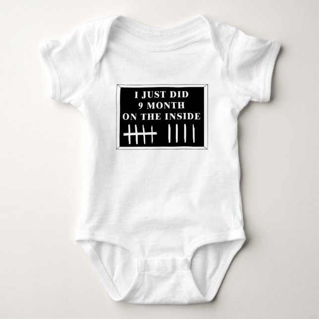 Jail Sentence  Baby Bodysuit (Front)