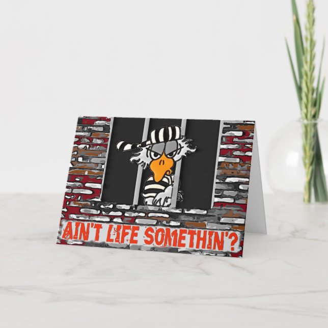 Jailbird card (Front)