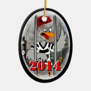 Jailbird Christmas Ornament 2014