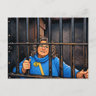 Jailbird Holiday Postcard