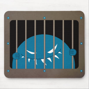 Jailed Kingpin Evil Monster Mouse Mat