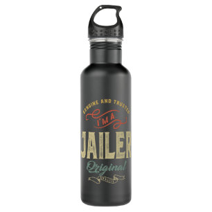 Jailer Job Title Men Women Gift 710 Ml Water Bottle