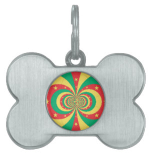 J'aime Cameroon Pet Name Tag