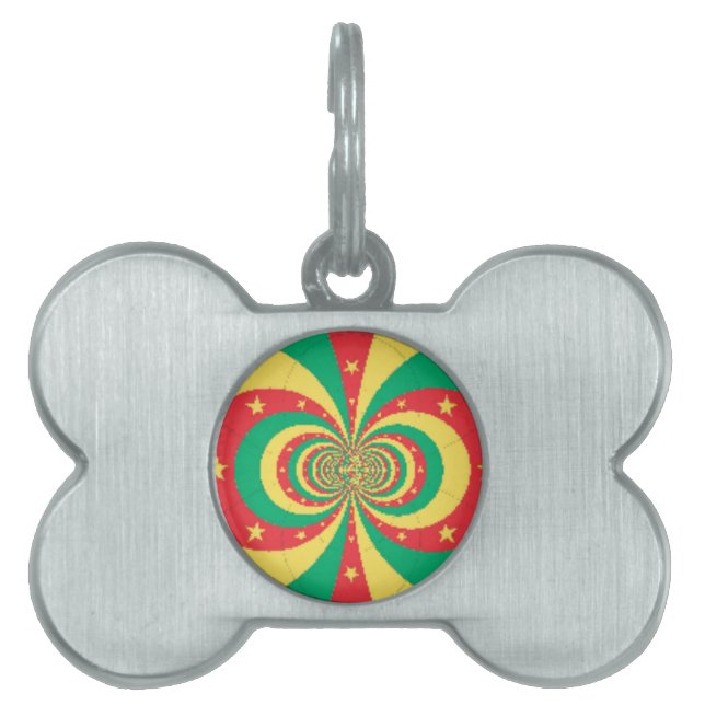 J'aime Cameroon Pet Name Tag (Front)