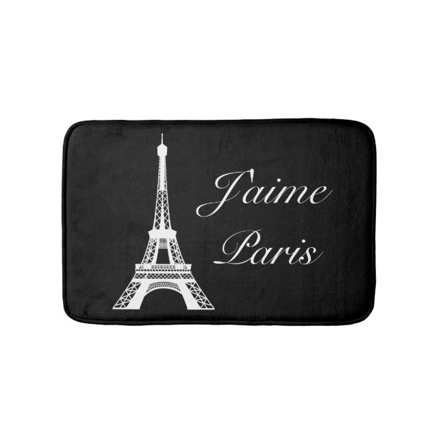 J'aime Paris Bath Mat (Front)