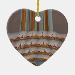 J'aime Paris ( I Love Paris ) Ceramic Tree Decoration