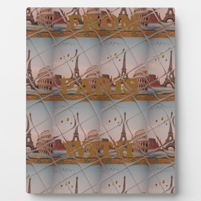 J'aime Paris ( I Love Paris ) Plaque (Front)