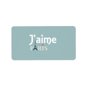 J'aime Paris Labels