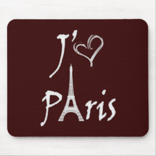 j'aime Paris Mouse Mat