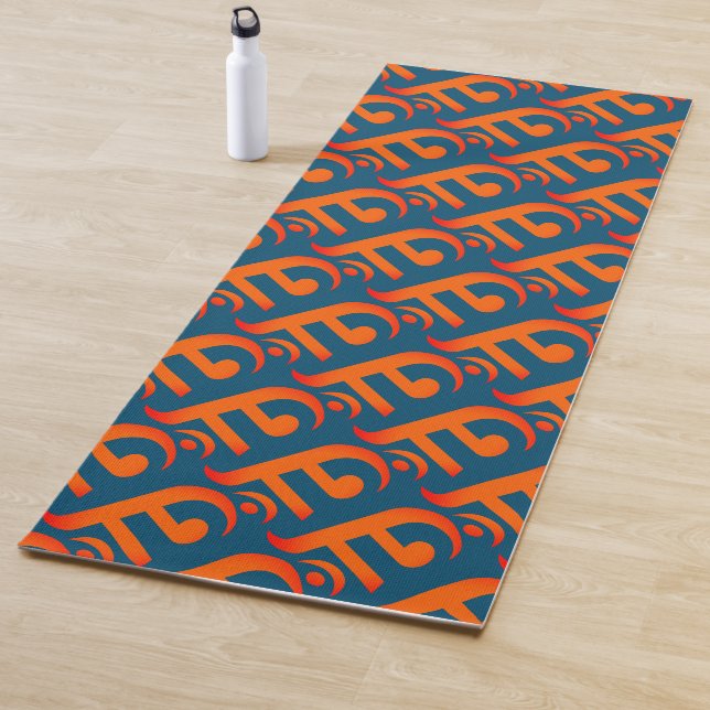 Jain Symbol for OM Yoga Mat (In Situ)