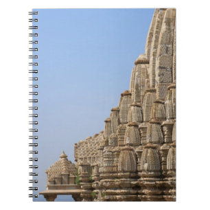 Jain temple in Chittorgarh Fort, India Notebook