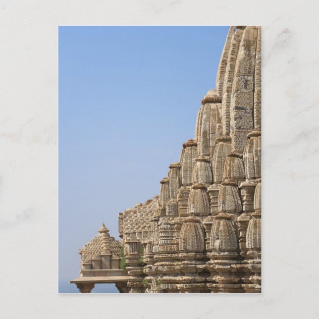 Jain temple in Chittorgarh Fort, India Postcard (Front)
