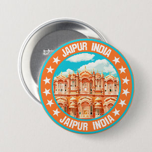 Jaipur India 7.5 Cm Round Badge