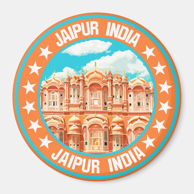 Jaipur India                                       Magnet (Front)