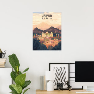Jaipur – India’s Royal Pink City Poster