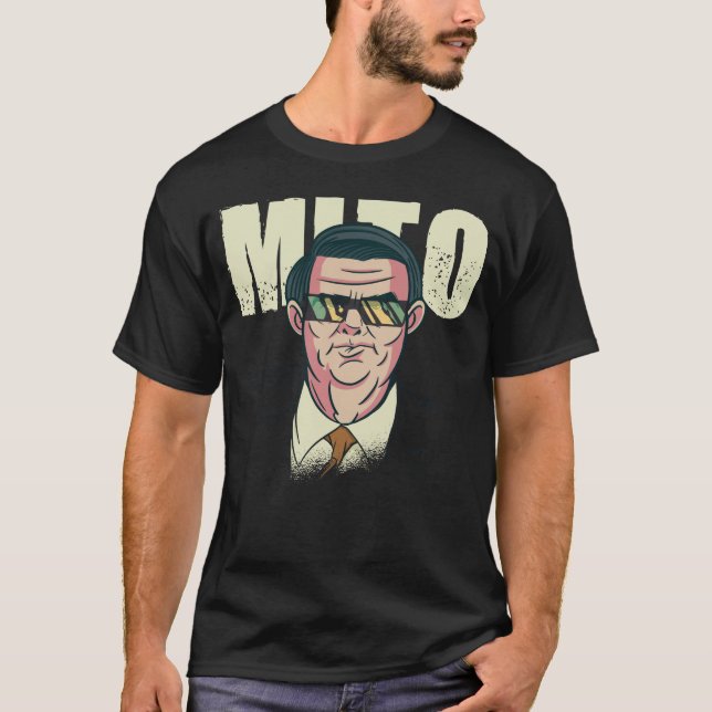 Jair Bolsonaro 2022 Myth President Of Brazil T-Shirt (Front)
