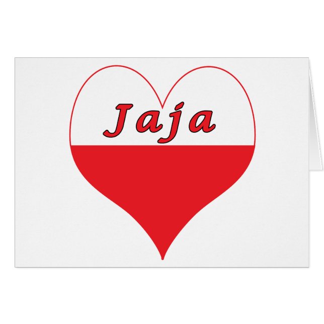 Jaja Polish Heart (Front Horizontal)