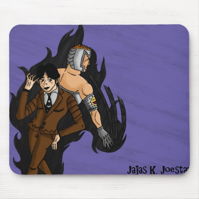 Jajas K. Joestar Mouse Mat (Front)