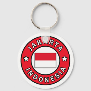 Jakarta Indonesia Key Ring
