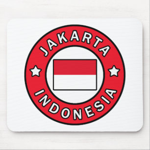 Jakarta Indonesia Mouse Mat