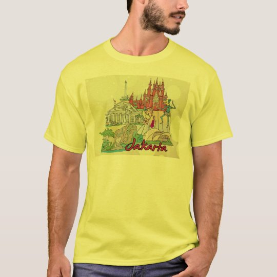 jakarta landmarks tshirt