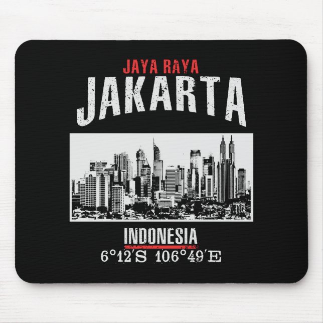 Jakarta Mouse Mat (Front)